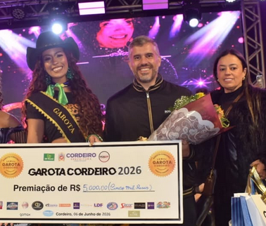 Vitória Vanelli é a nova Garota Cordeiro 2026